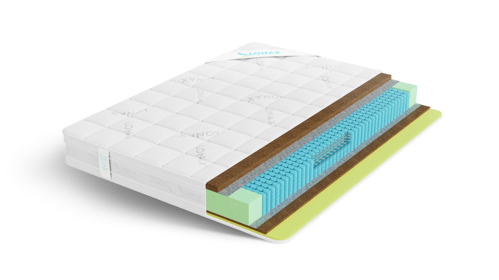 Матрас Lonax Cocos Medium Econom S1000 (512 П/М2) Матрас Lonax Cocos Medium Econom S1000 (512 П/М2)