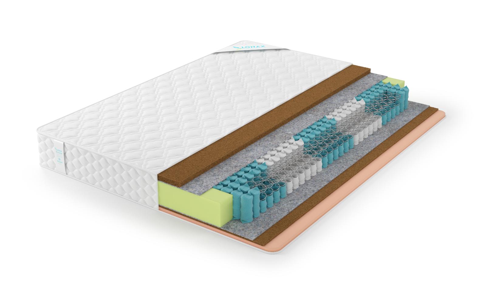 Матрас Lonax Cocos Medium Econom Tfk (256 П/М2) 5 Зон Матрас Lonax Cocos Medium Econom Tfk (256 П/М2) 5 Зон