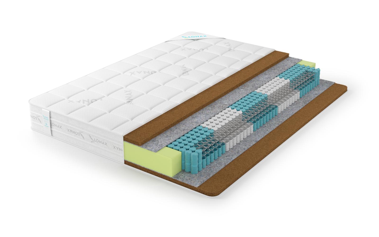 Матрас Lonax Cocos S1000 (512 П/М2) 5 Зон Матрас Lonax Cocos S1000 (512 П/М2) 5 Зон