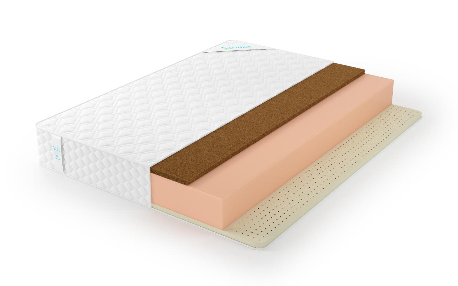 Матрас Lonax Foam Latex Cocos 3 Max Беспружинный Матрас Lonax Foam Latex Cocos 3 Max Беспружинный
