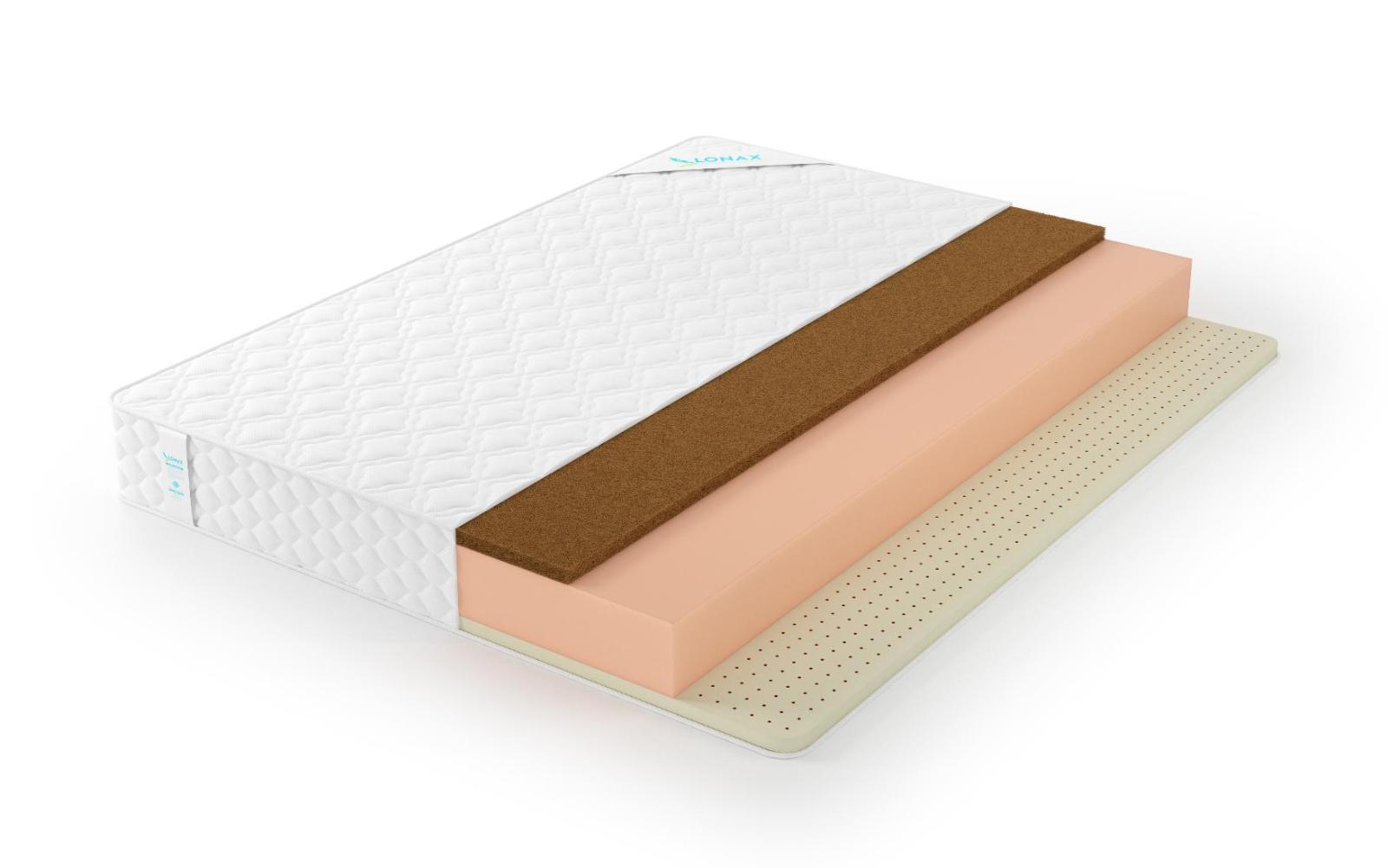 Матрас Lonax Foam Latex Cocos 3 Беспружинный Матрас Lonax Foam Latex Cocos 3 Беспружинный