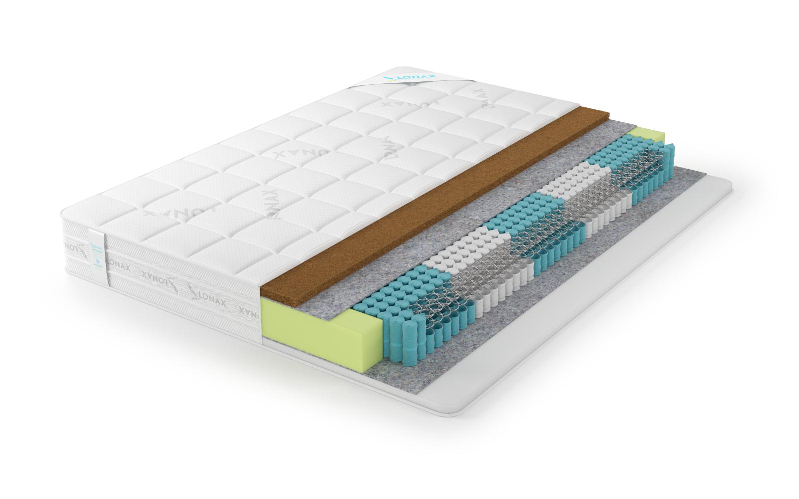 Матрас Lonax Hollo Cocos S1000 (512 П/М2) 5 Зон Матрас Lonax Hollo Cocos S1000 (512 П/М2) 5 Зон