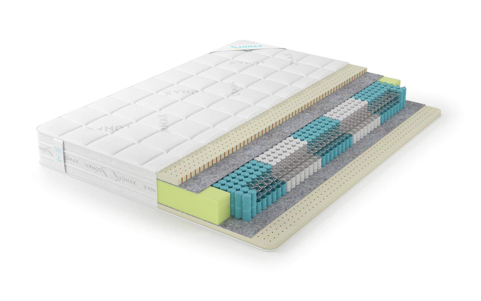 Матрас Lonax Latex S1000 (512 П/М2) 5 Зон Матрас Lonax Latex S1000 (512 П/М2) 5 Зон
