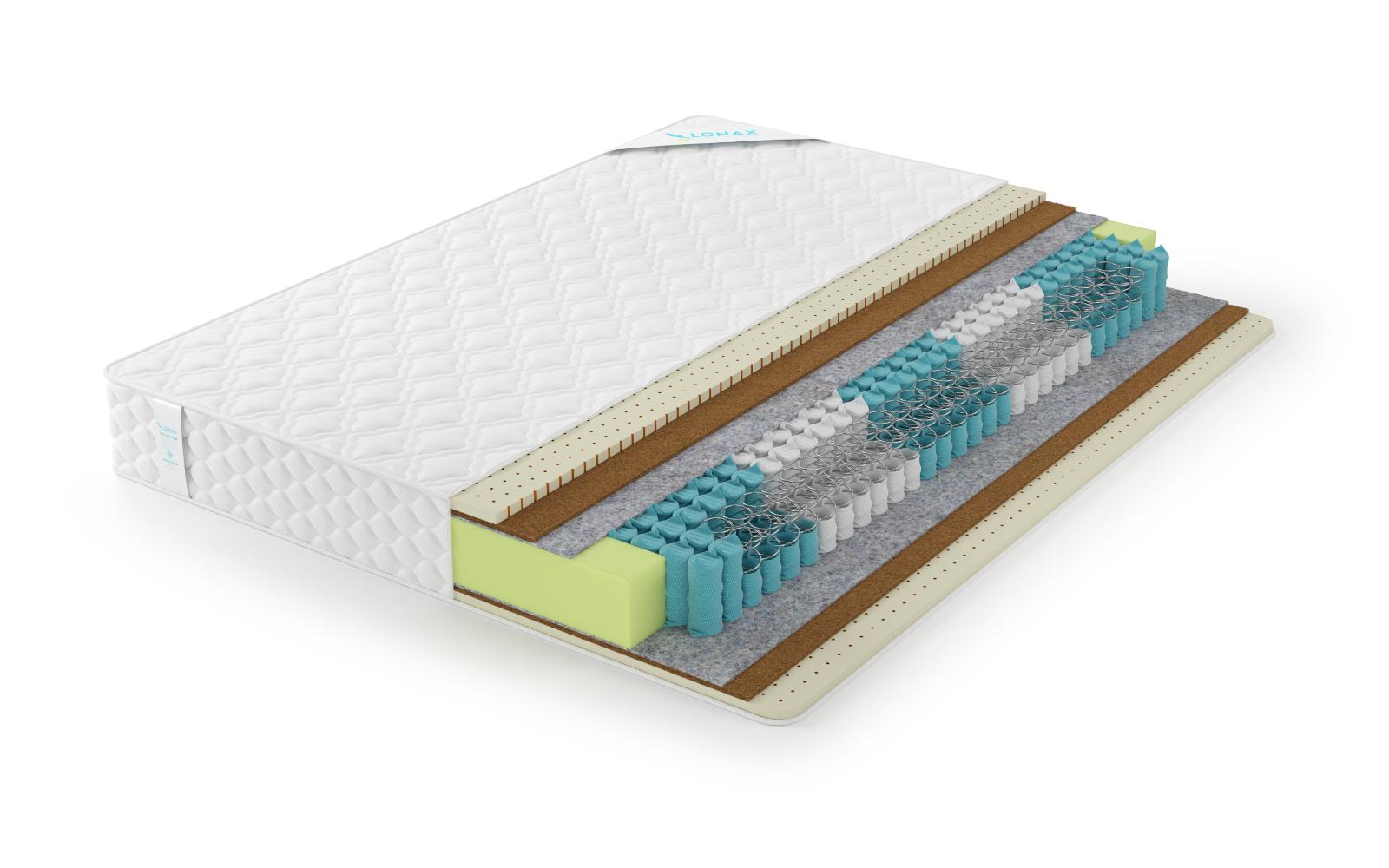 Матрас Lonax Medium Light Tfk (256 П/М2) 5 Зон Матрас Lonax Medium Light Tfk (256 П/М2) 5 Зон