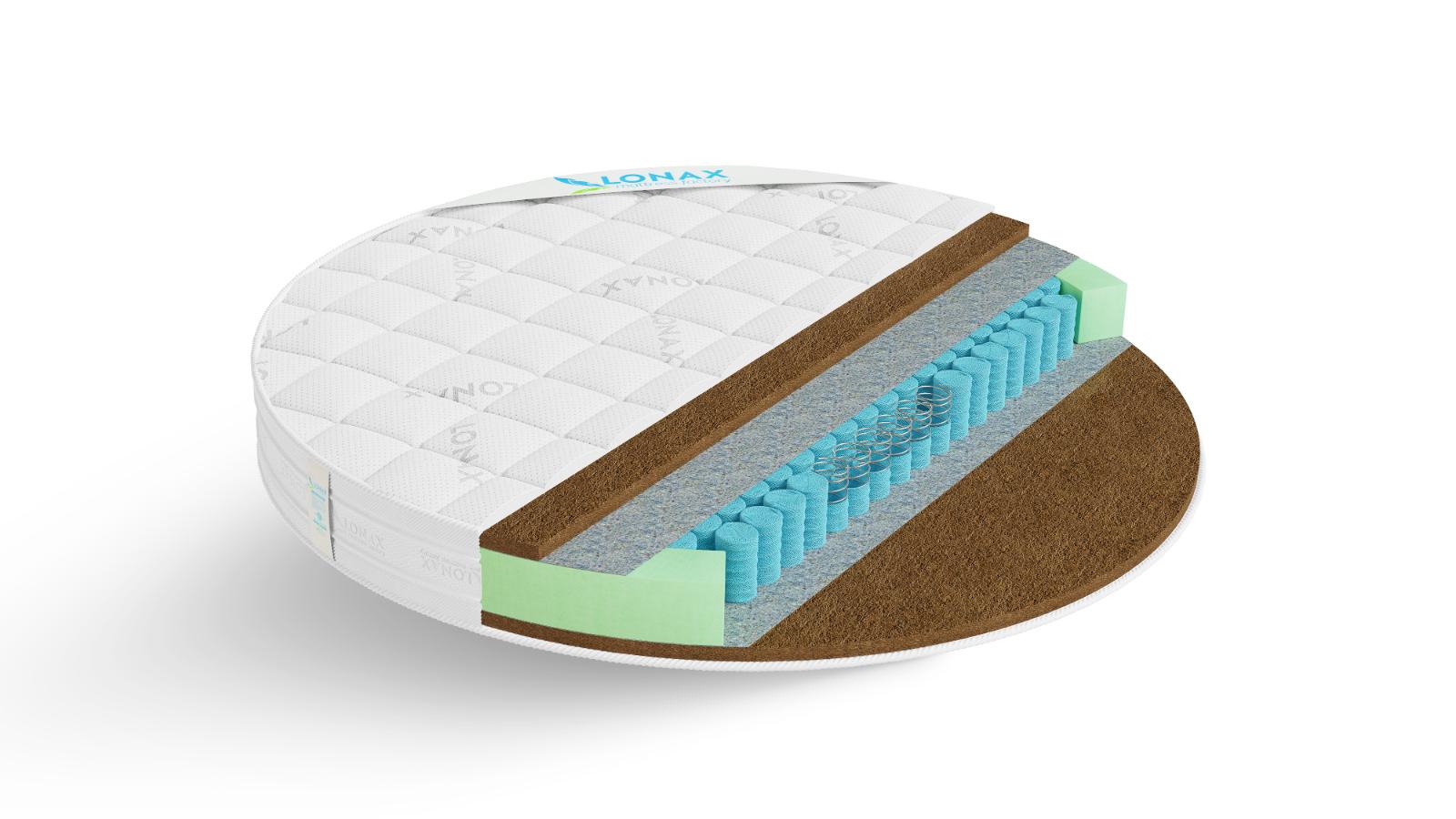 Матрас Lonax Round Cocos Tfk (256 П/М2)
