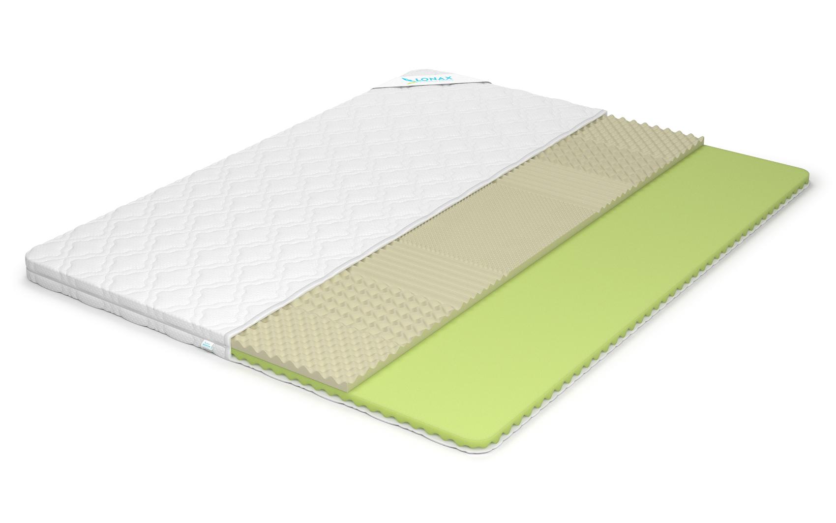 Наматрасник Lonax Dual Relax Latex Ппу 6
